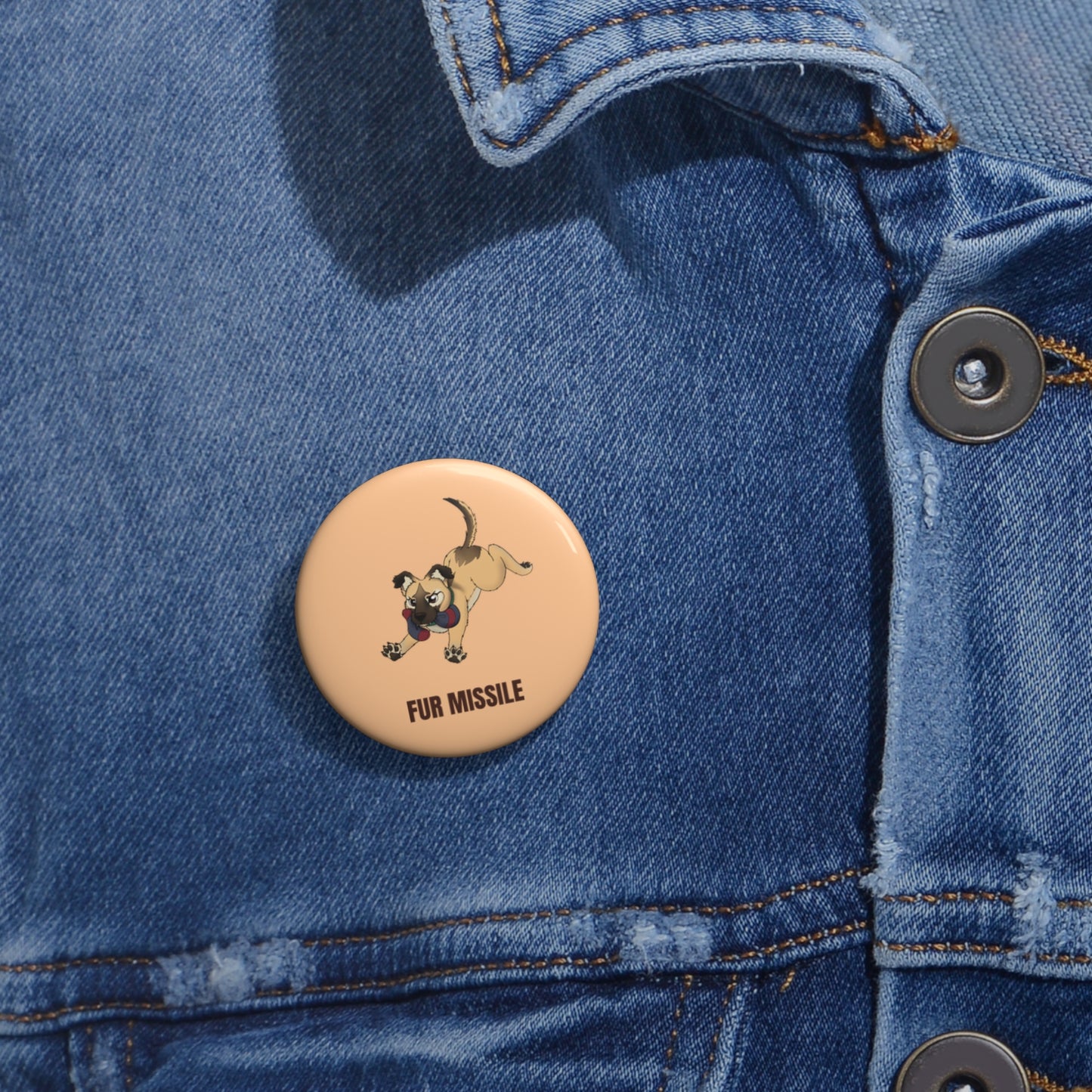Hati FUR MISSILE Pin Button