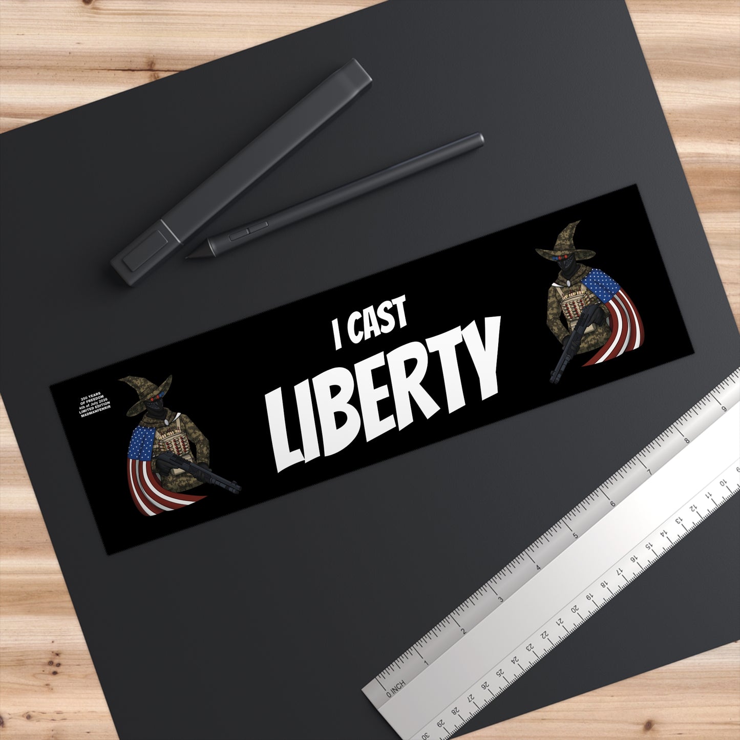 I CAST LIBERTY Limited Edition Bumper Stickers