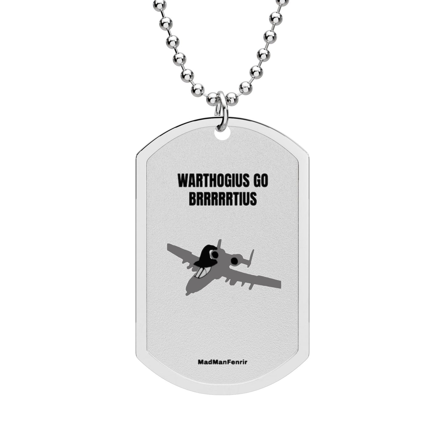 America Wizard Warthogius Tag with Chain