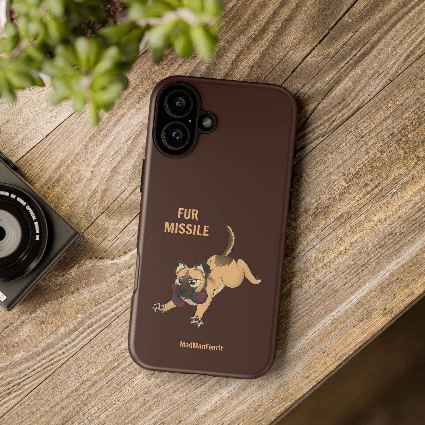 FUR MISSILE iPhone or Galaxy Tough Phone Case