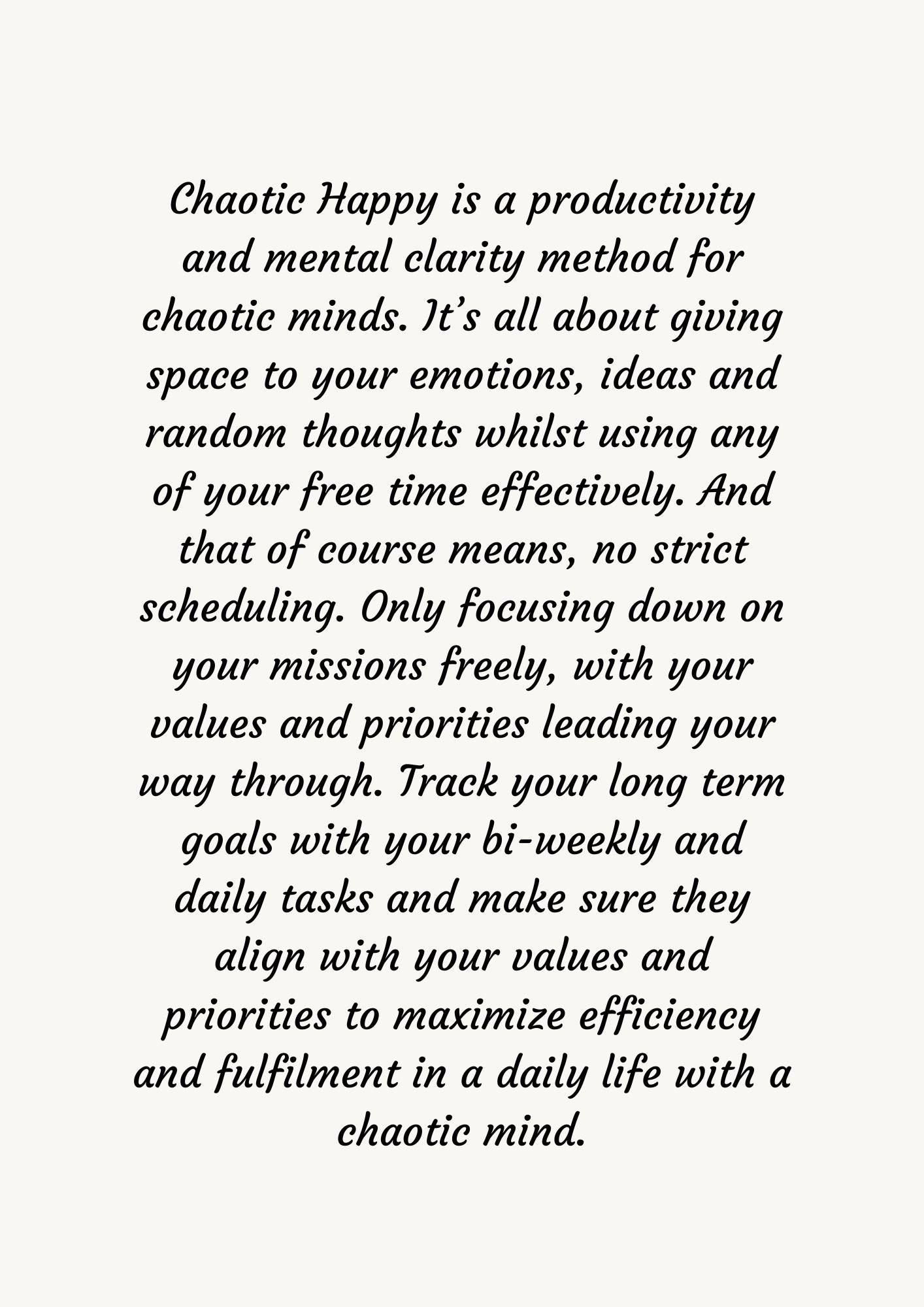 Chaotic Happy - Template by Emmanuelle