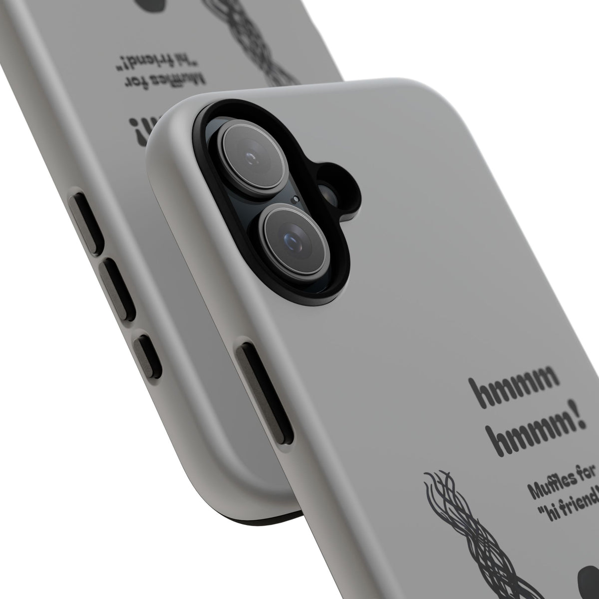 Muffles & The Mimic iPhone or Galaxy Tough Phone Case