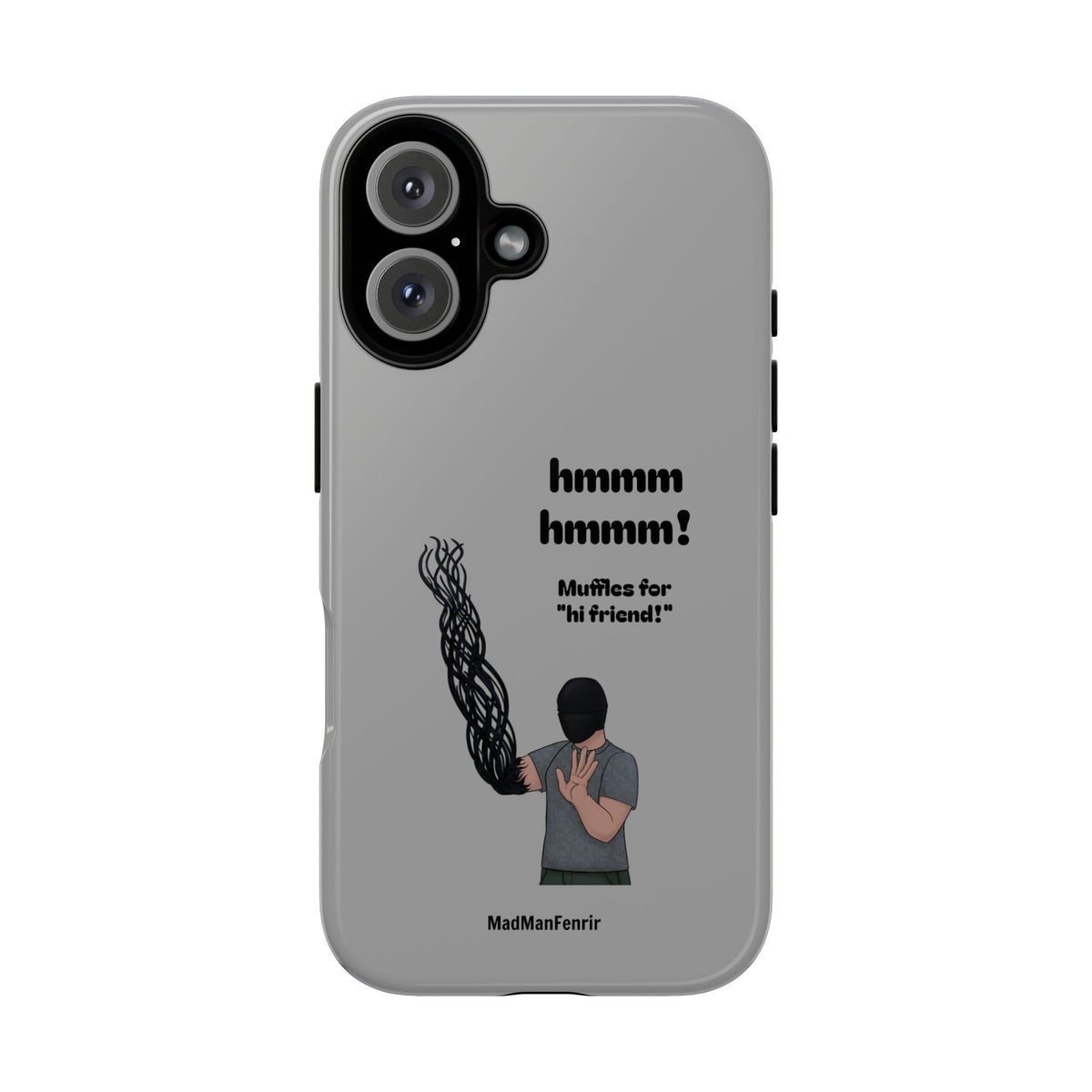 Muffles & The Mimic iPhone or Galaxy Tough Phone Case