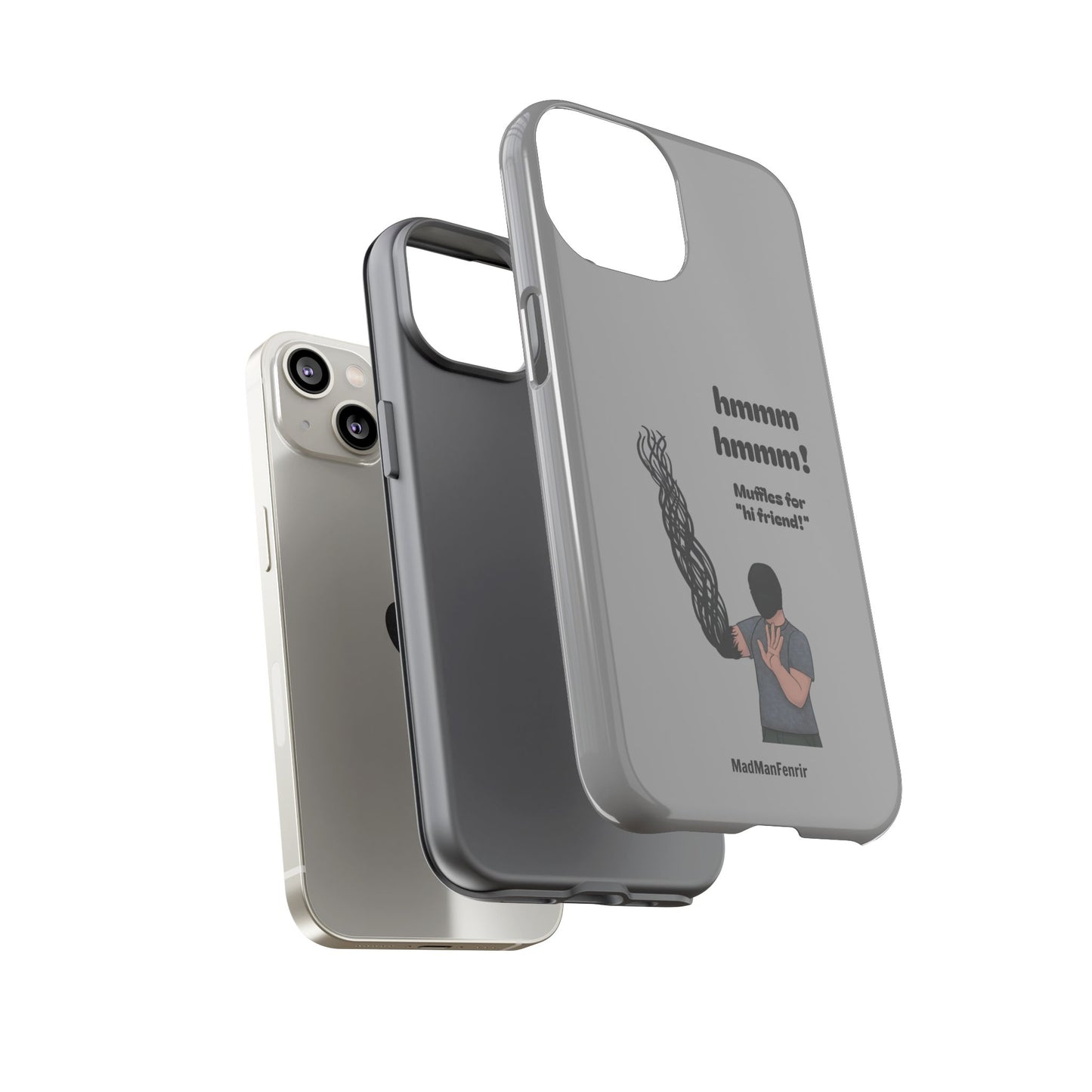 Muffles & The Mimic iPhone or Galaxy Tough Phone Case