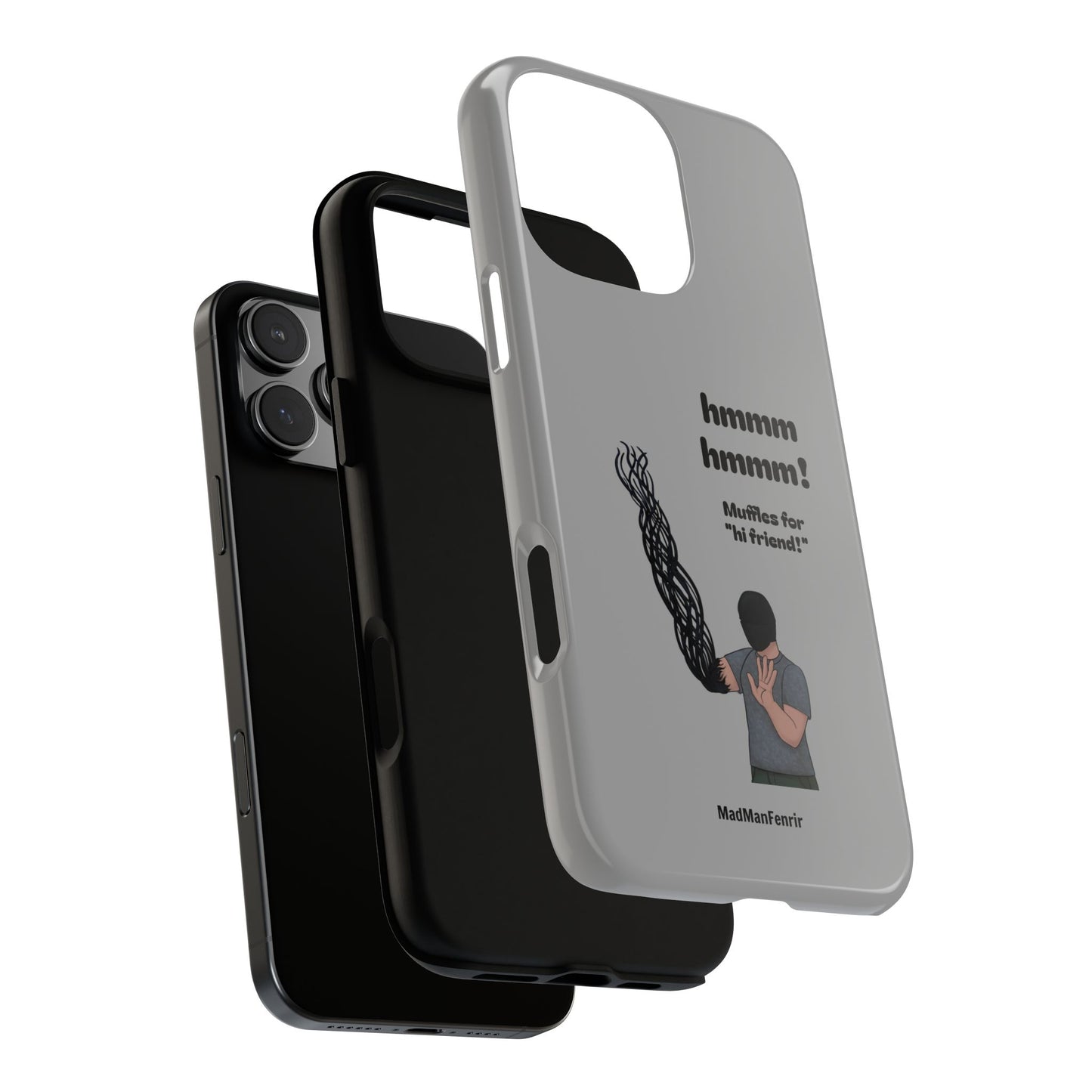 Muffles & The Mimic iPhone or Galaxy Tough Phone Case
