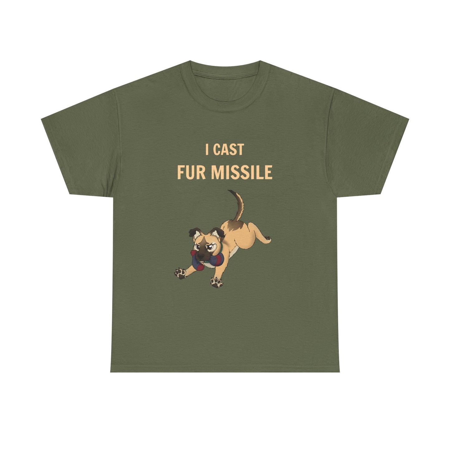 I CAST FUR MISSILE T Shirt