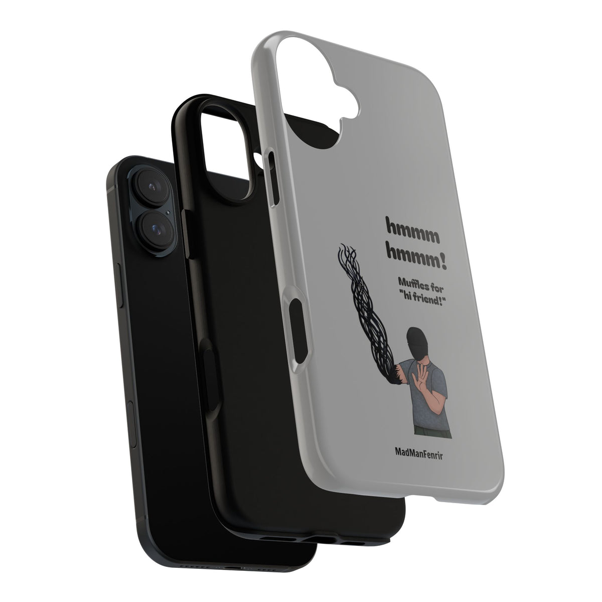 Muffles & The Mimic iPhone or Galaxy Tough Phone Case