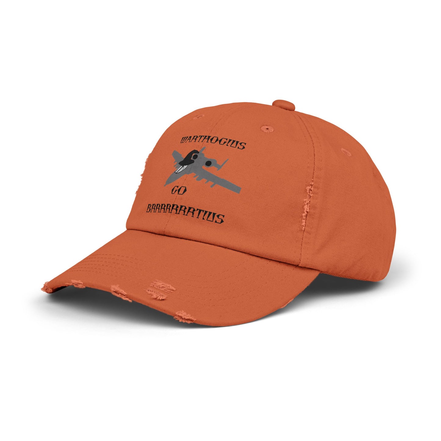 WARTHOGIUS GO BRRRRRTIUS Vintage Cap Hat