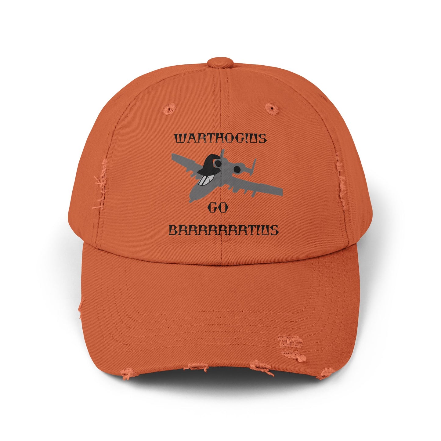 WARTHOGIUS GO BRRRRRTIUS Vintage Cap Hat