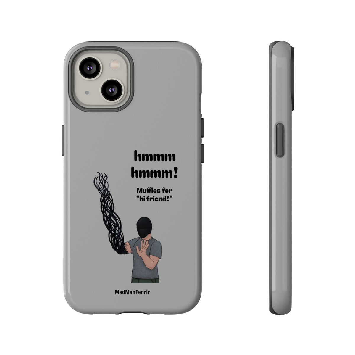 Muffles & The Mimic iPhone or Galaxy Tough Phone Case