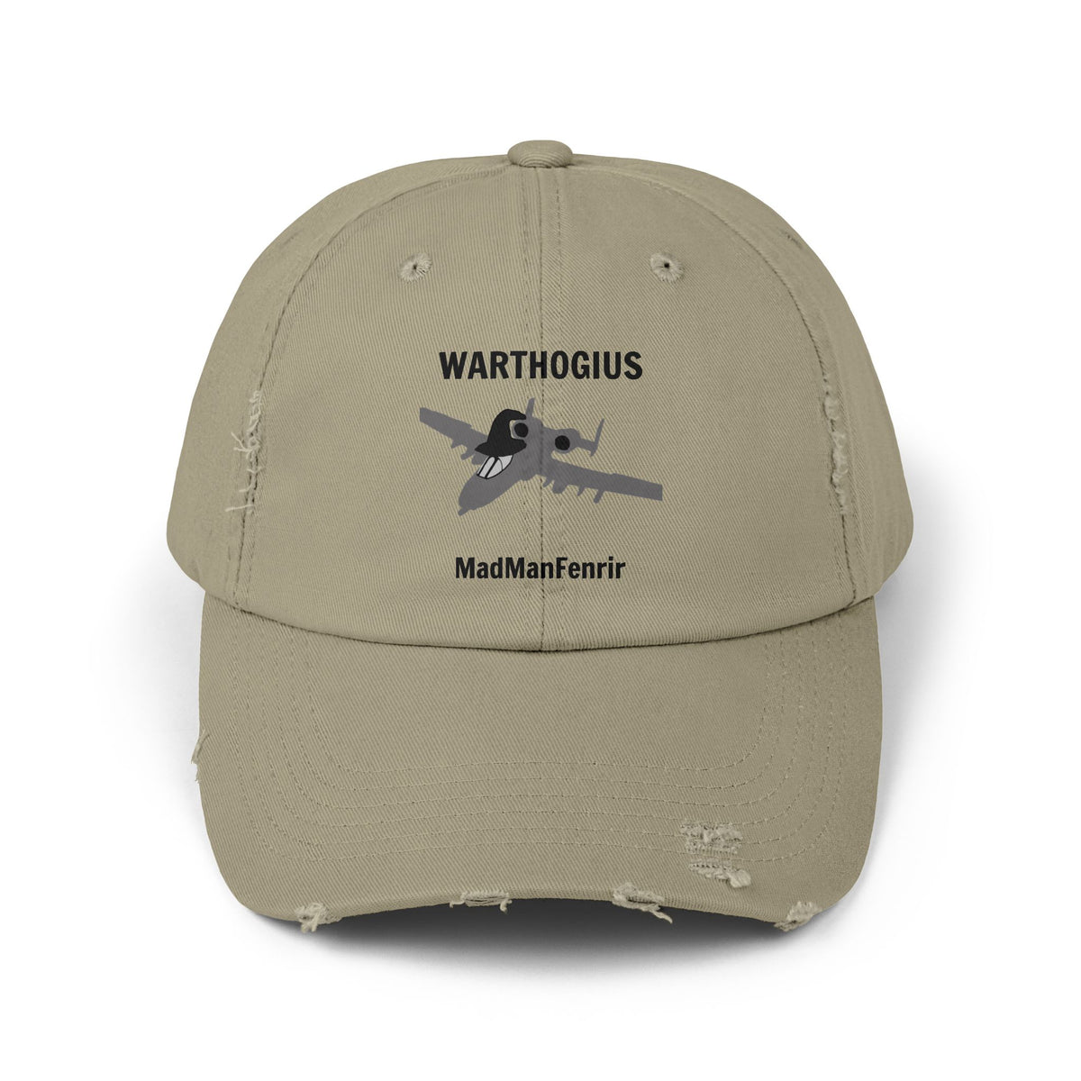 WARTHOGIUS GO BRRRRRTIUS Vintage Cap Hat