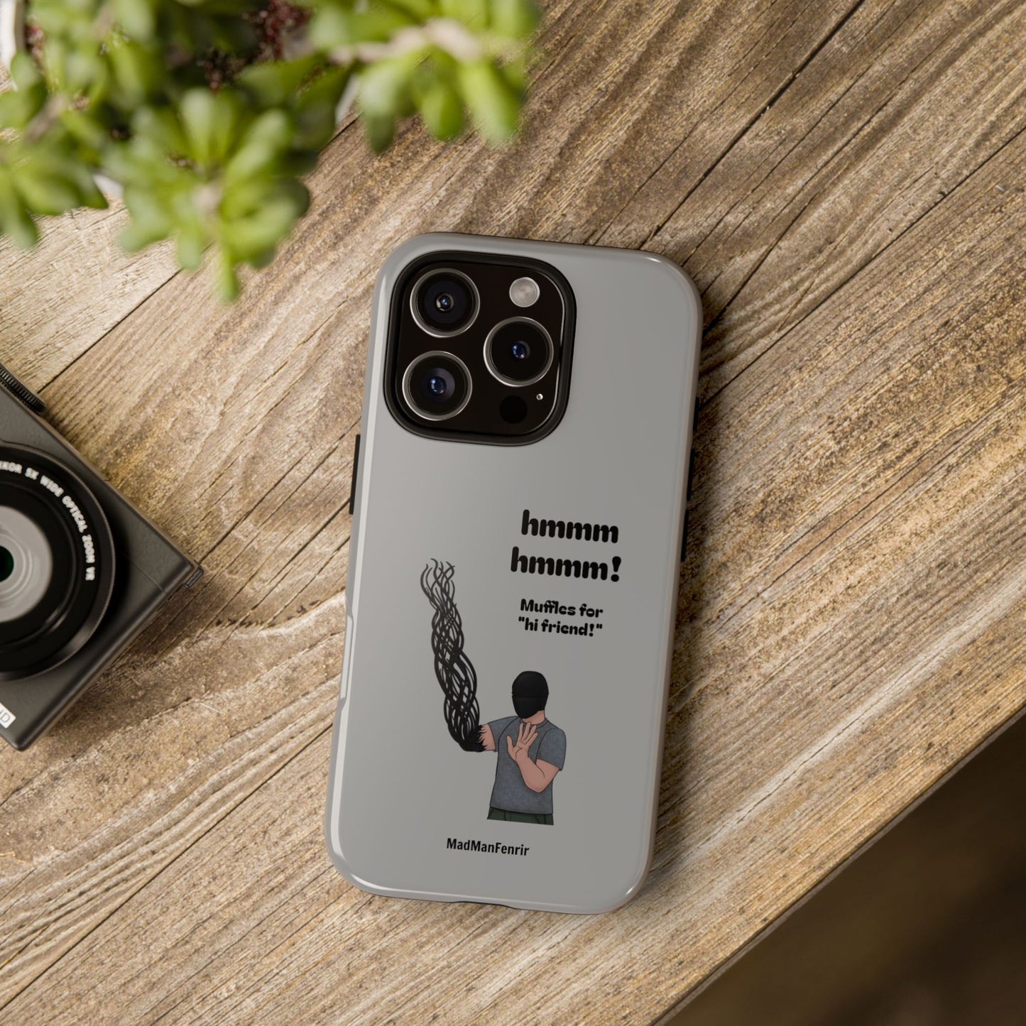 Muffles & The Mimic iPhone or Galaxy Tough Phone Case