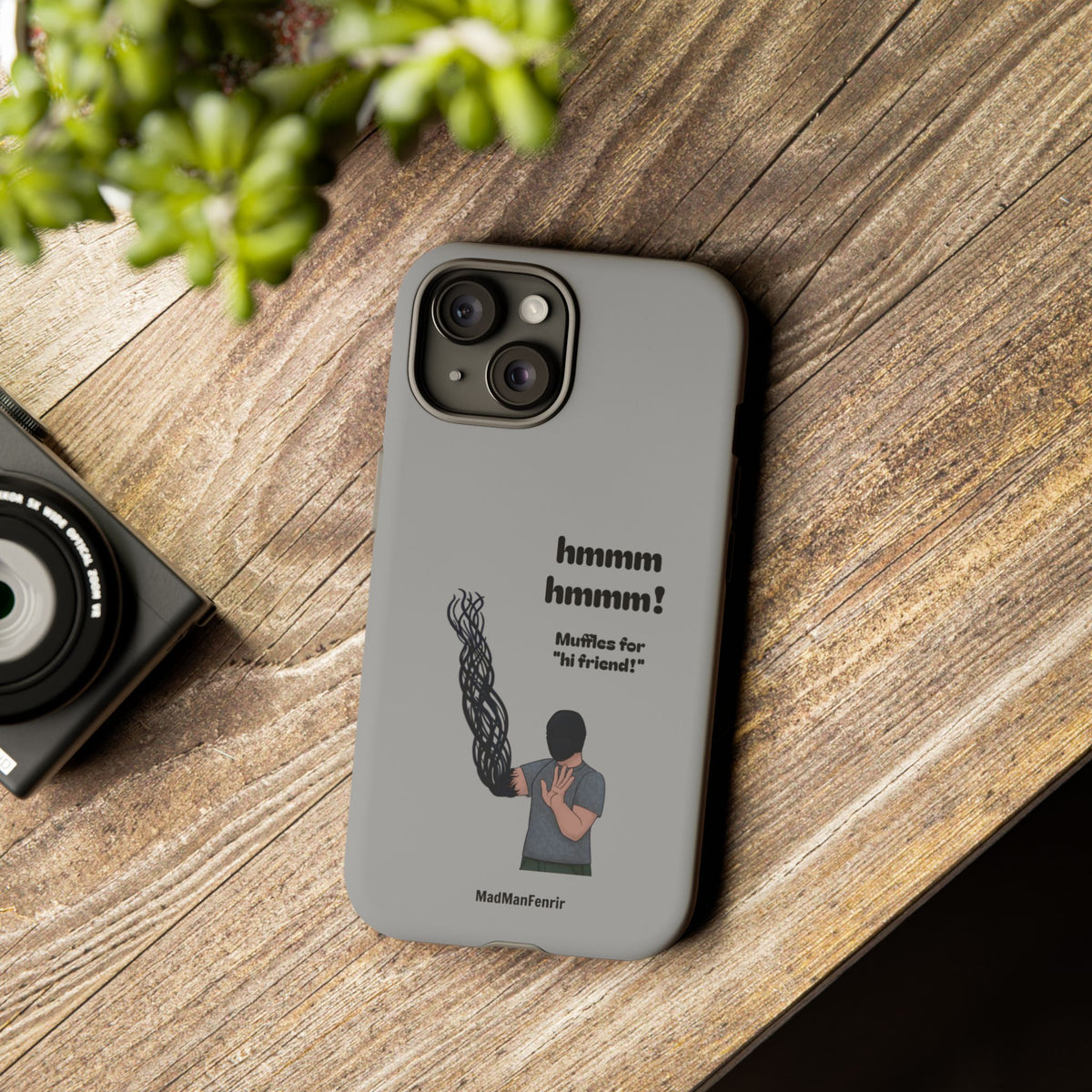 Muffles & The Mimic iPhone or Galaxy Tough Phone Case