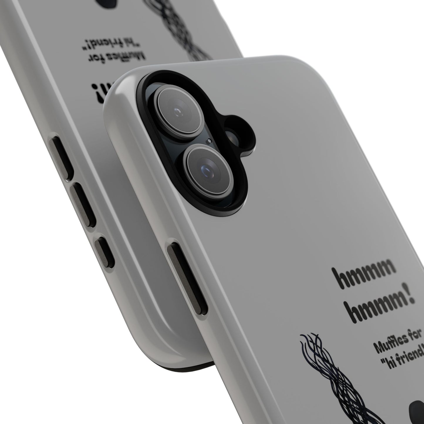 Muffles & The Mimic iPhone or Galaxy Tough Phone Case