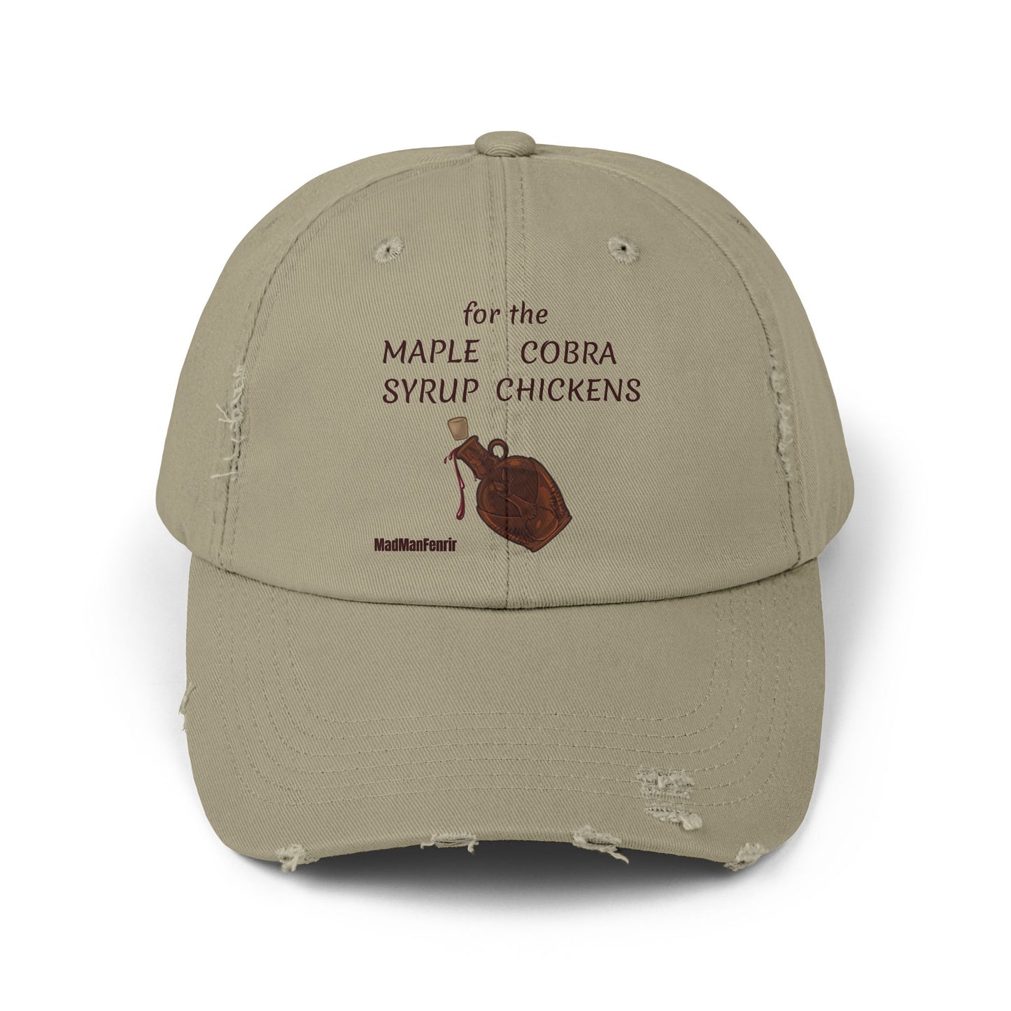 Maple Syrup for the Cobra Chickens! Vintage Cap Hat