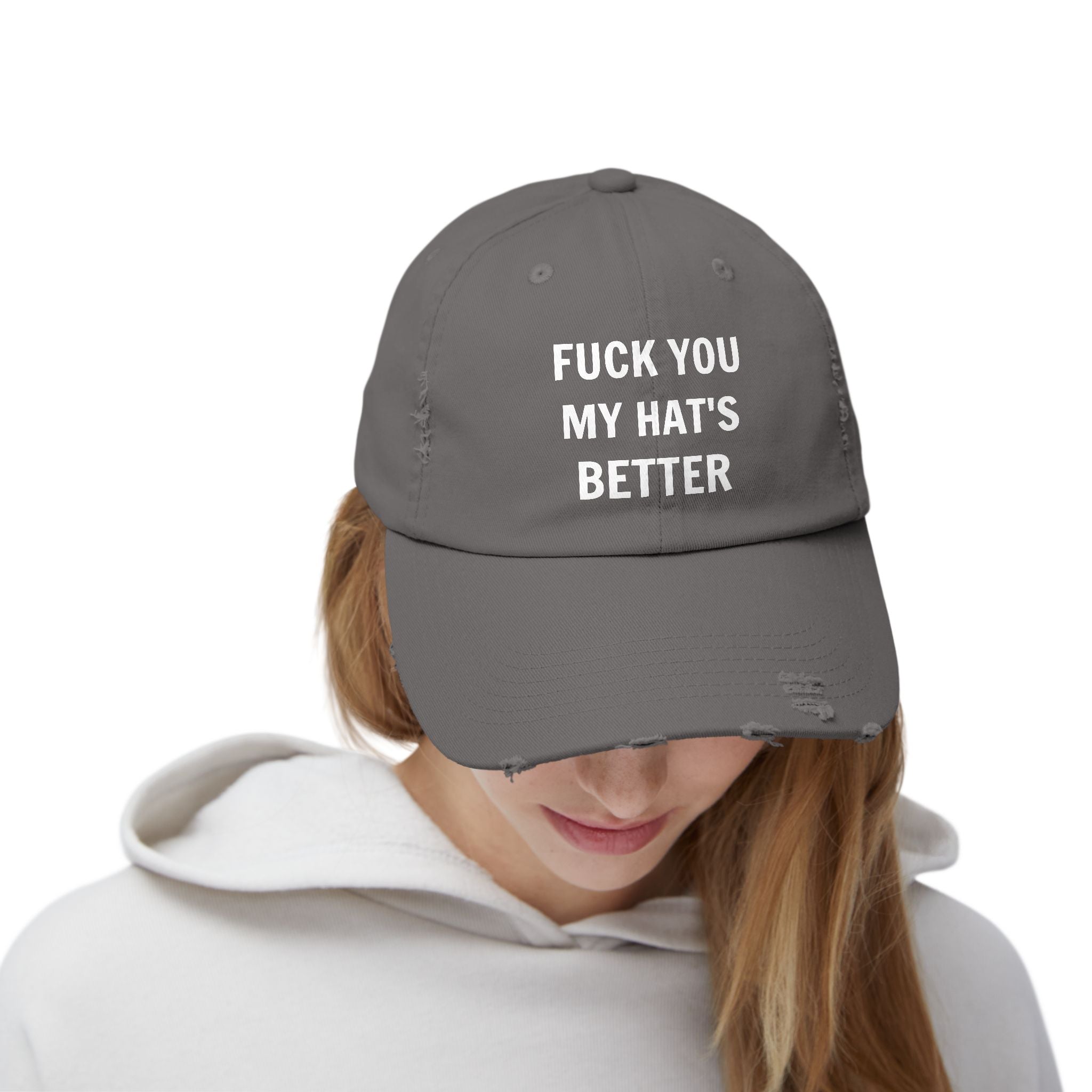 帽子 FML SEAMLESS HAT fuck my life FUCK YOU MY HAT'S BETTER Vintage Cap Hat – MadManFenrir's Merch