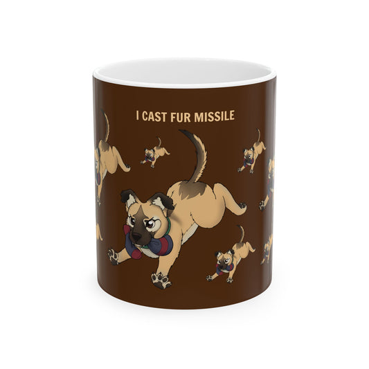 I CAST FUR MISSILE Mug