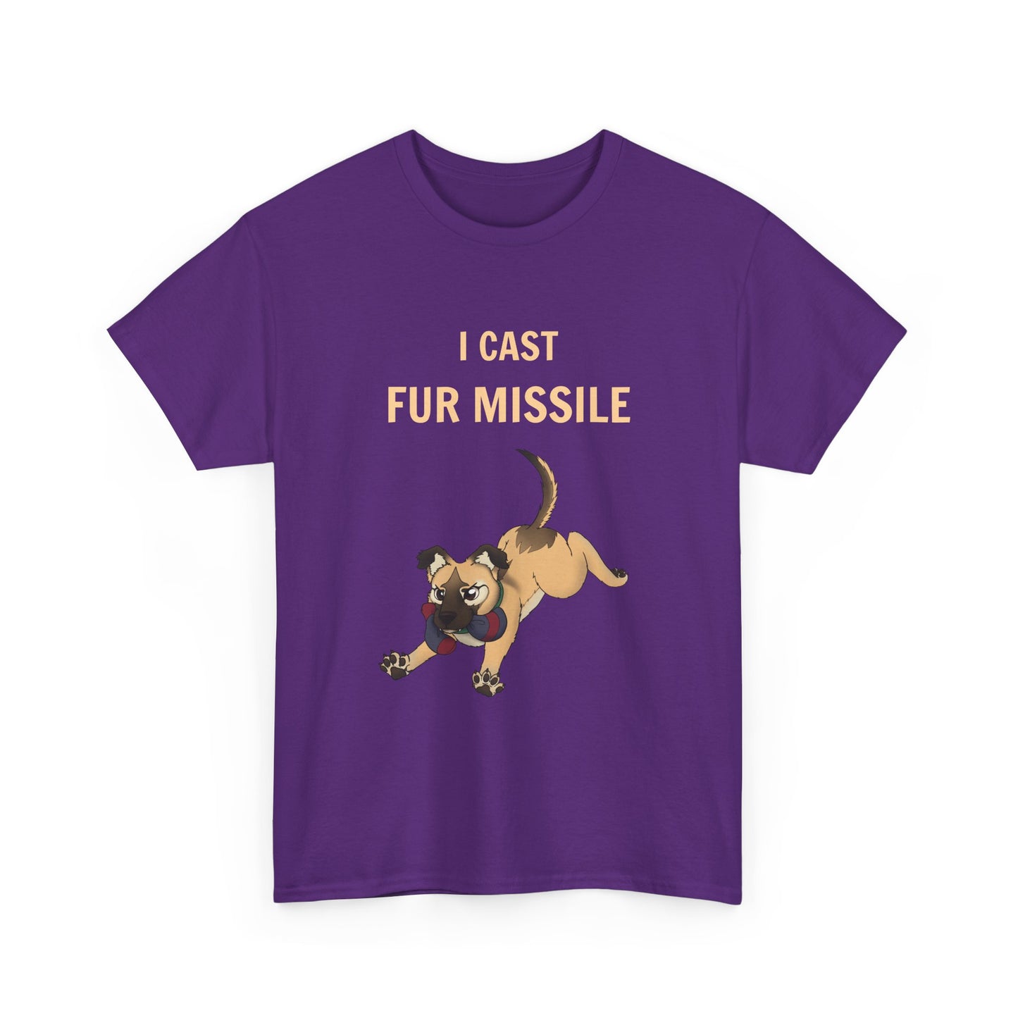 CAST FUR MISSILE Cotton T Shirt