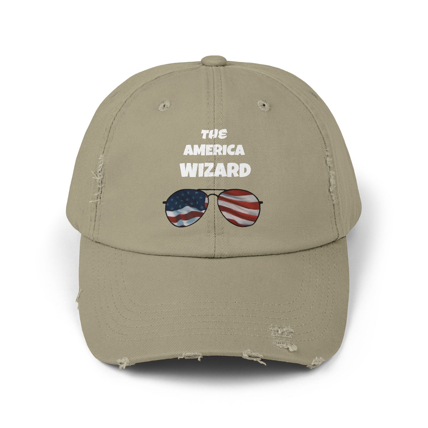 The AMERICA WIZARD Vintage Cap Hat