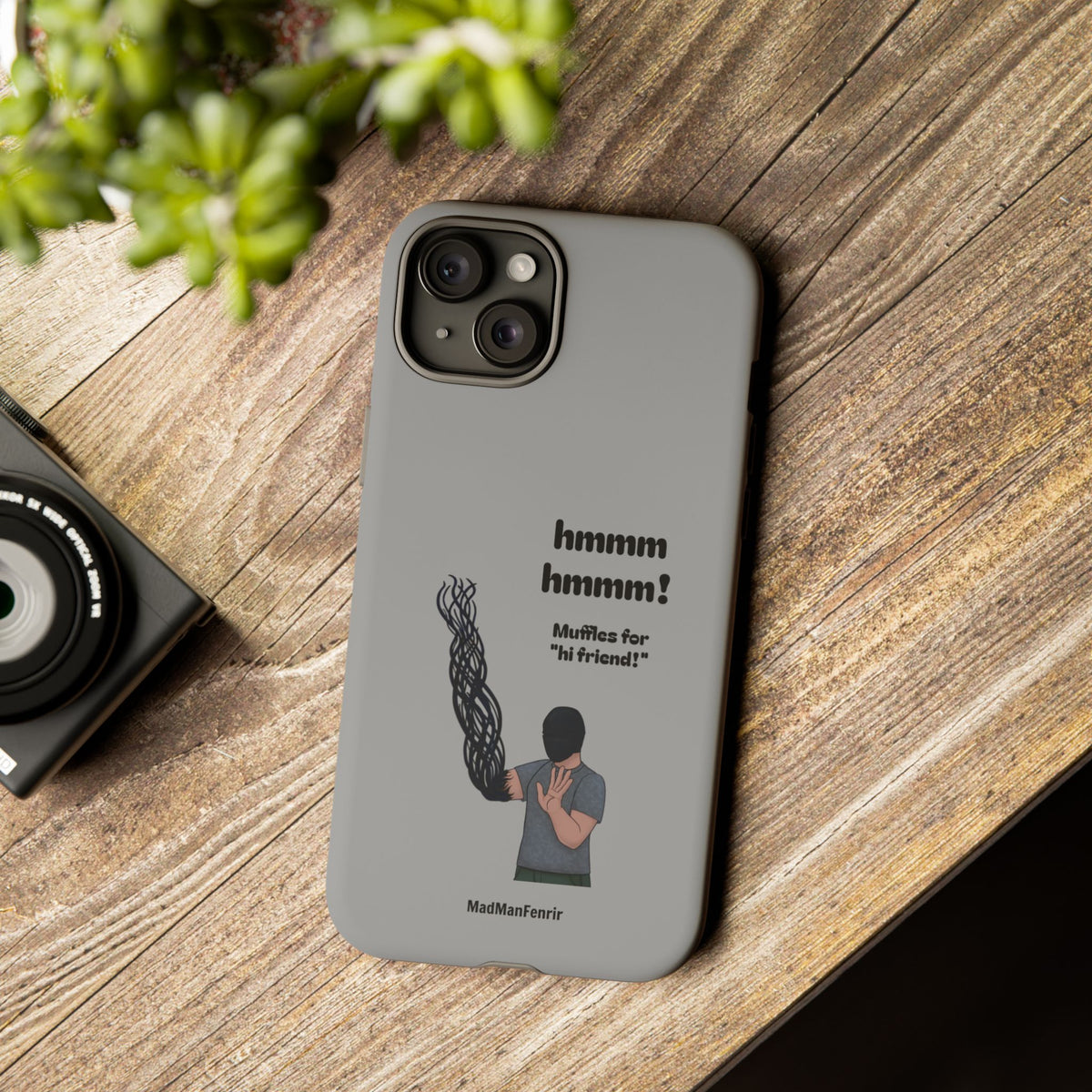 Muffles & The Mimic iPhone or Galaxy Tough Phone Case