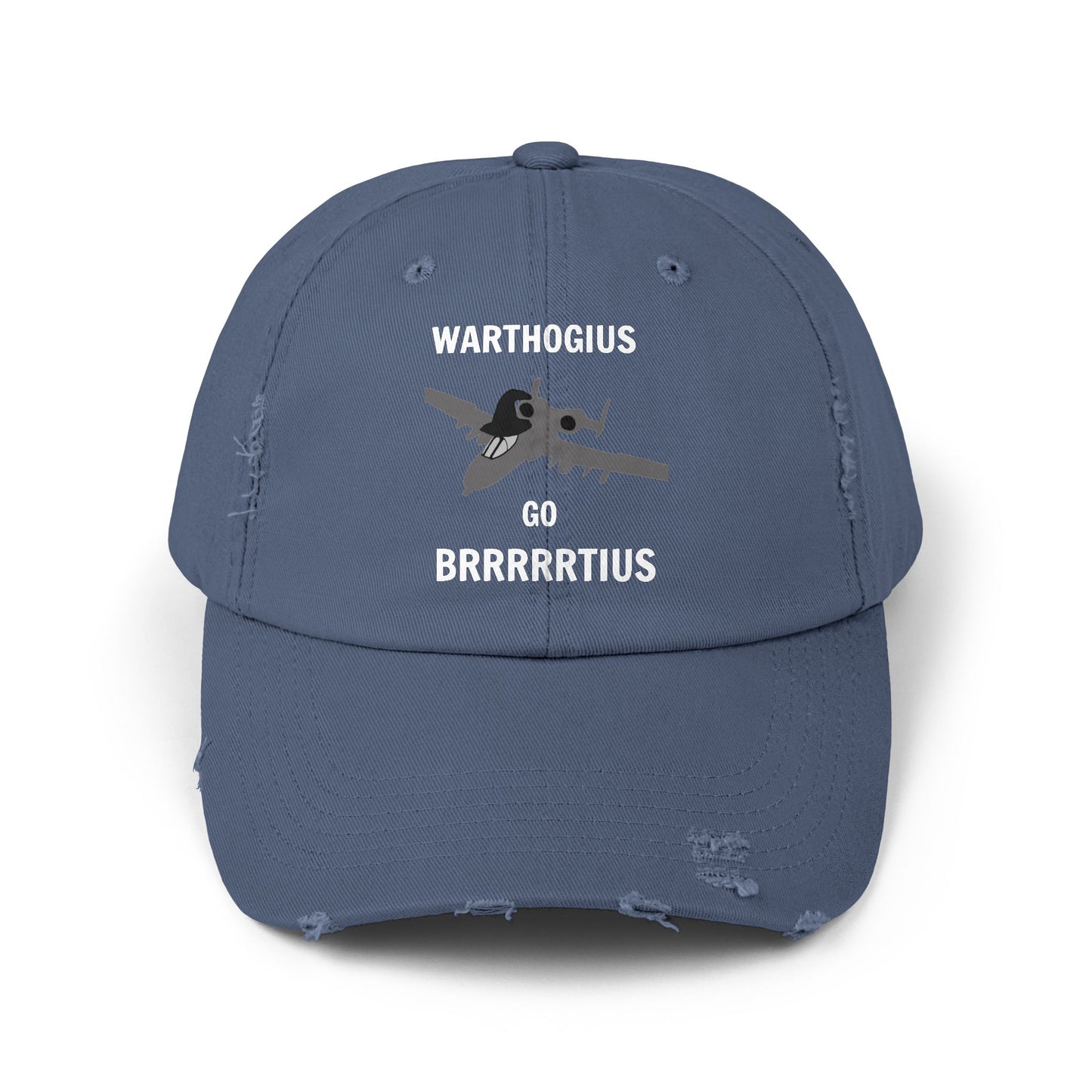 WARTHOGIUS GO BRRRRRTIUS Vintage Cap Hat