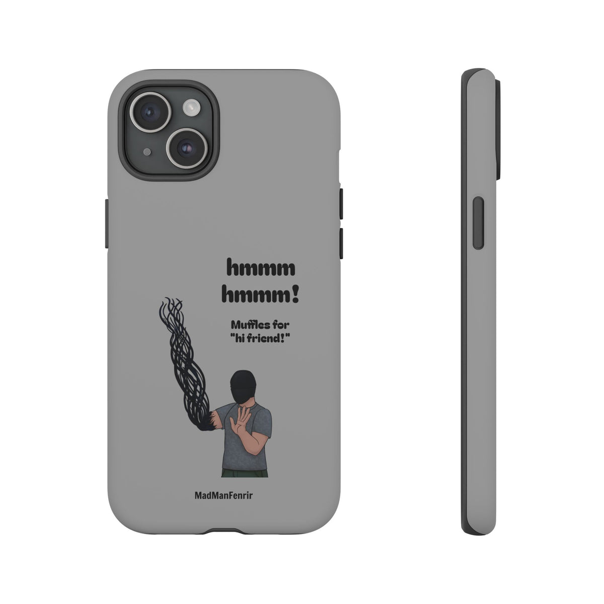 Muffles & The Mimic iPhone or Galaxy Tough Phone Case