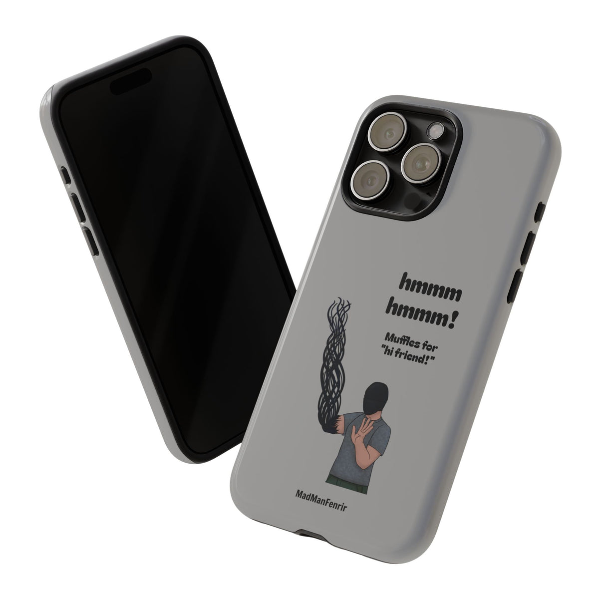 Muffles & The Mimic iPhone or Galaxy Tough Phone Case