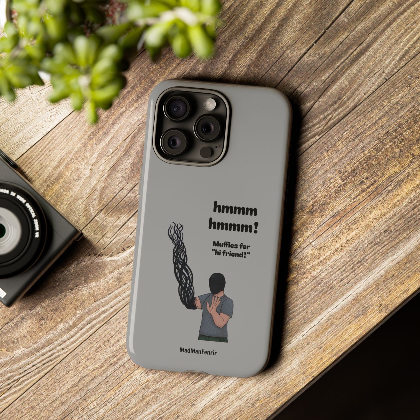 Muffles & The Mimic iPhone or Galaxy Tough Phone Case