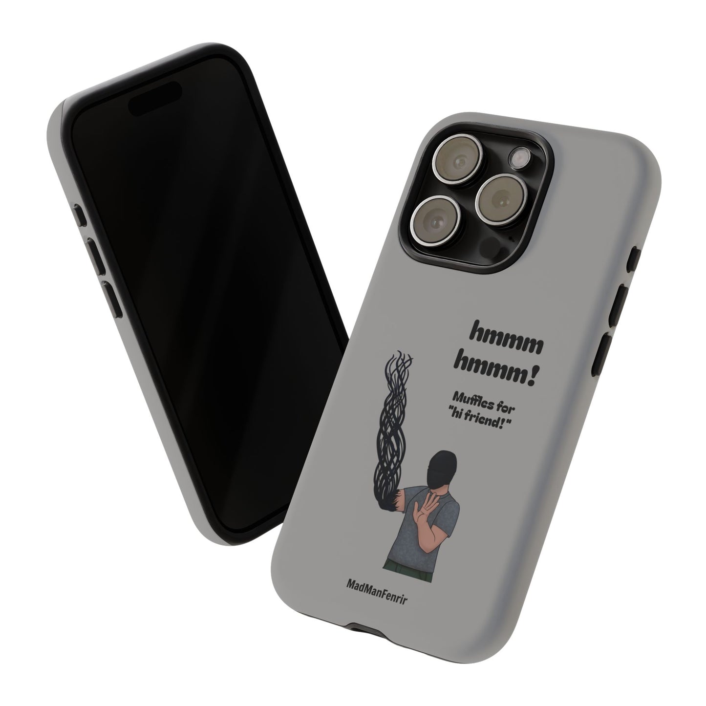 Muffles & The Mimic iPhone or Galaxy Tough Phone Case