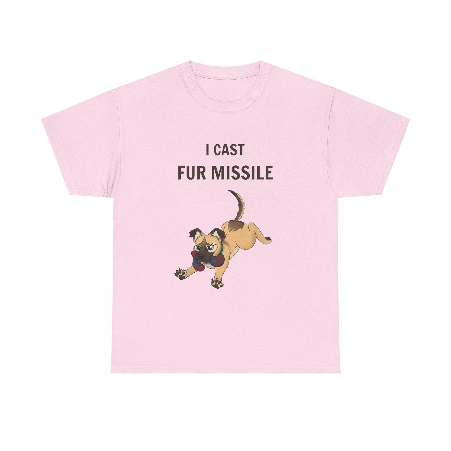 CAST FUR MISSILE Cotton T Shirt
