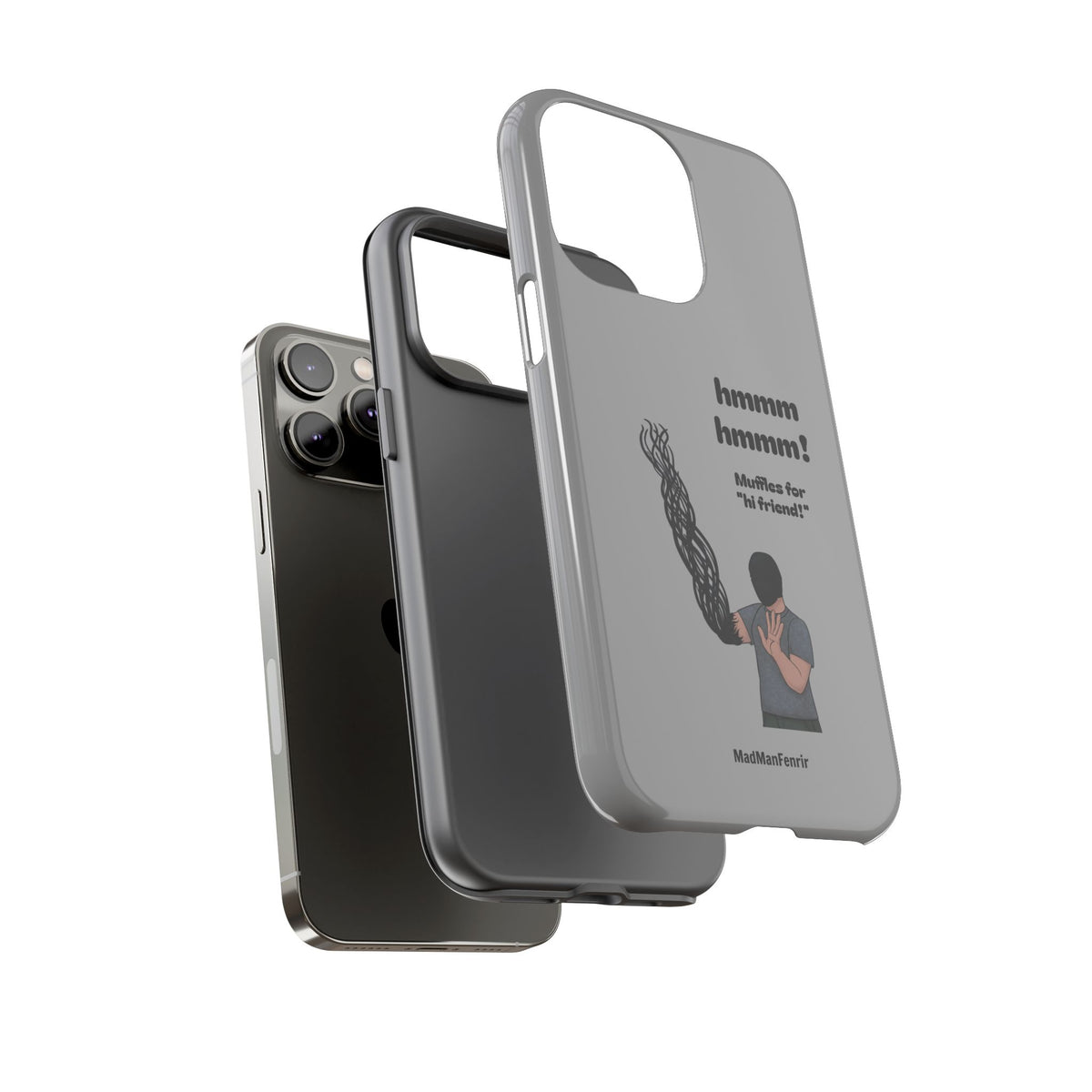 Muffles & The Mimic iPhone or Galaxy Tough Phone Case