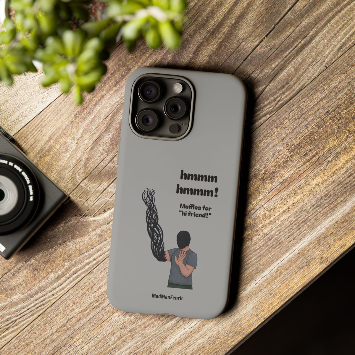 Muffles & The Mimic iPhone or Galaxy Tough Phone Case
