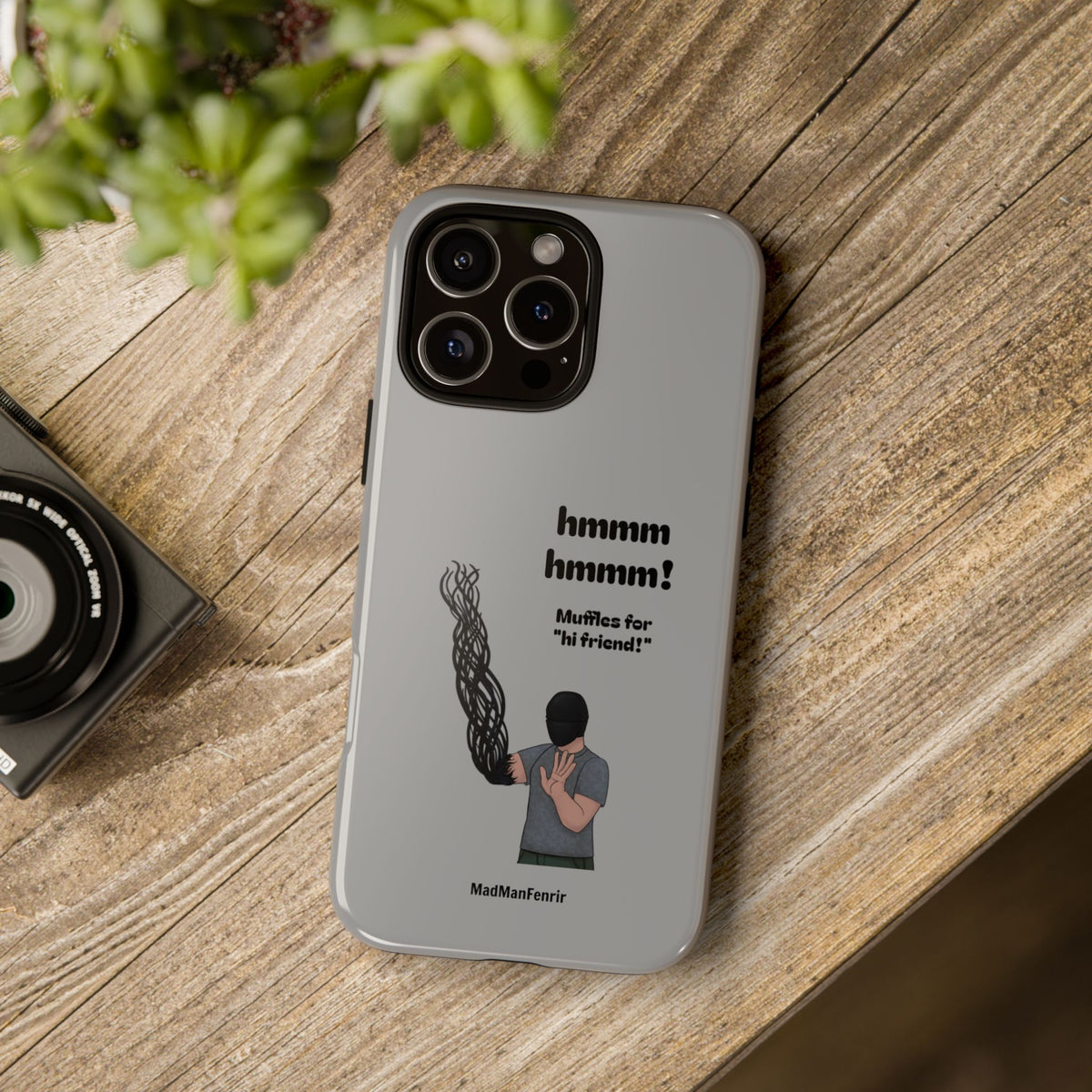 Muffles & The Mimic iPhone or Galaxy Tough Phone Case