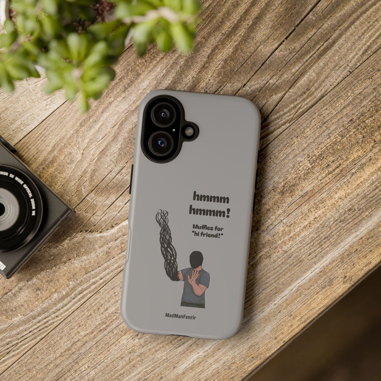 Muffles & The Mimic iPhone or Galaxy Tough Phone Case