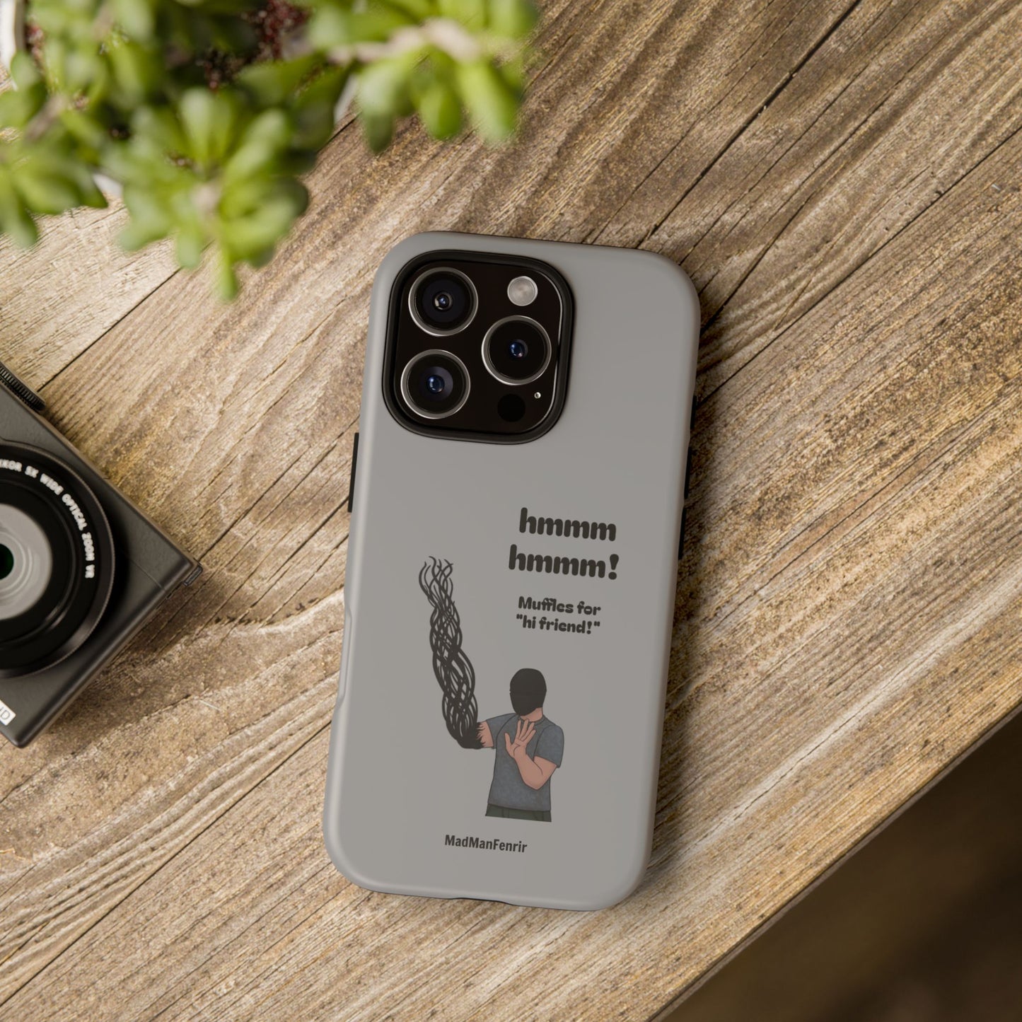 Muffles & The Mimic iPhone or Galaxy Tough Phone Case