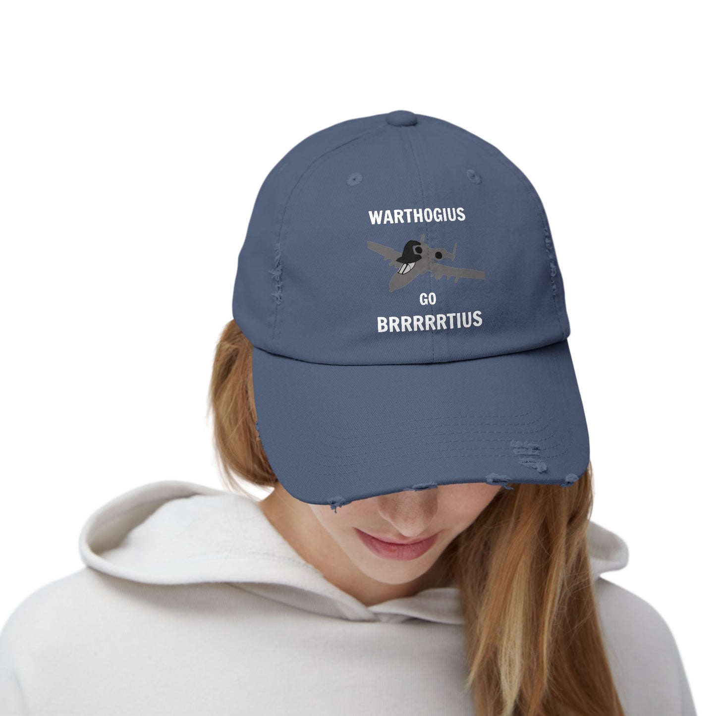 WARTHOGIUS GO BRRRRRTIUS Vintage Cap Hat
