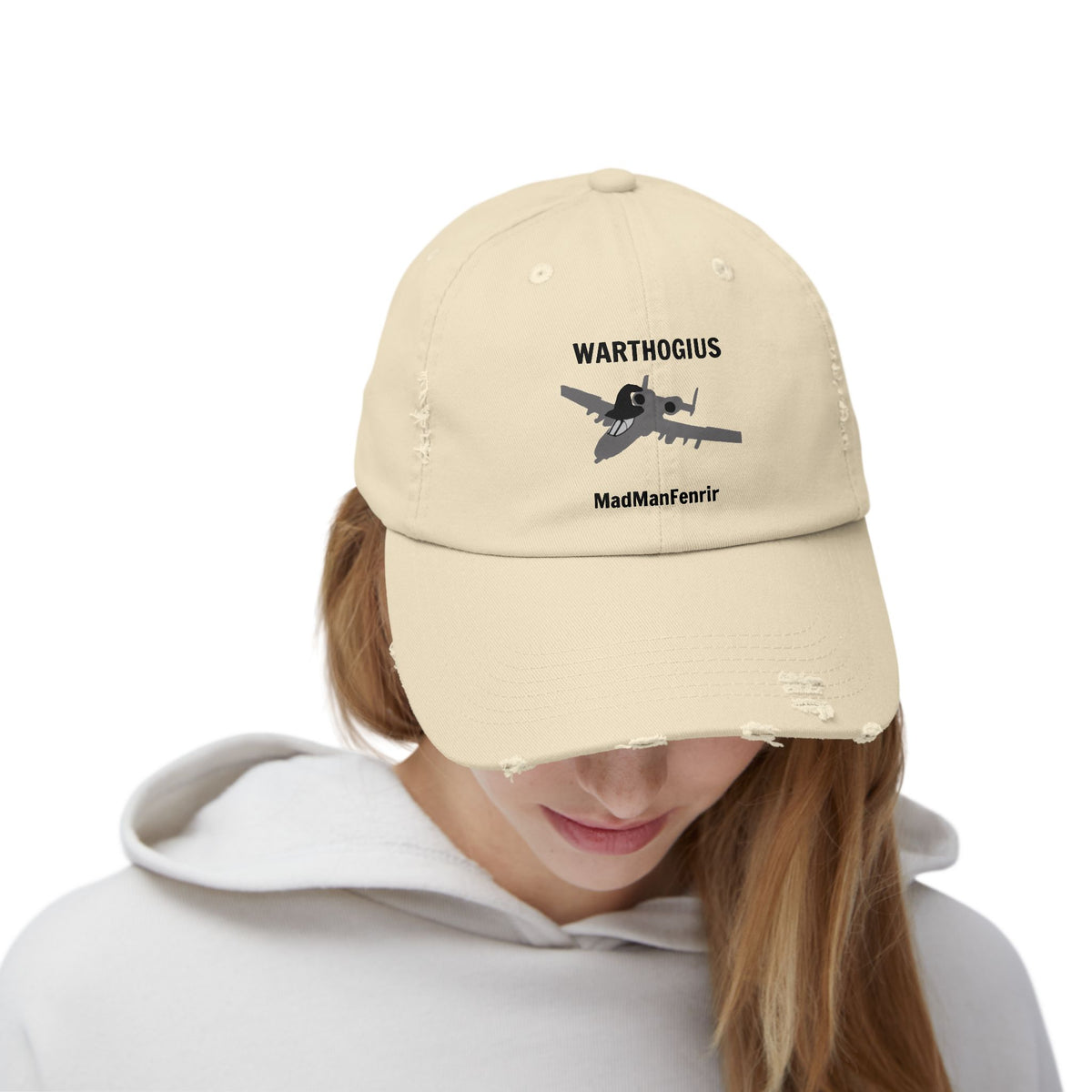 WARTHOGIUS GO BRRRRRTIUS Vintage Cap Hat