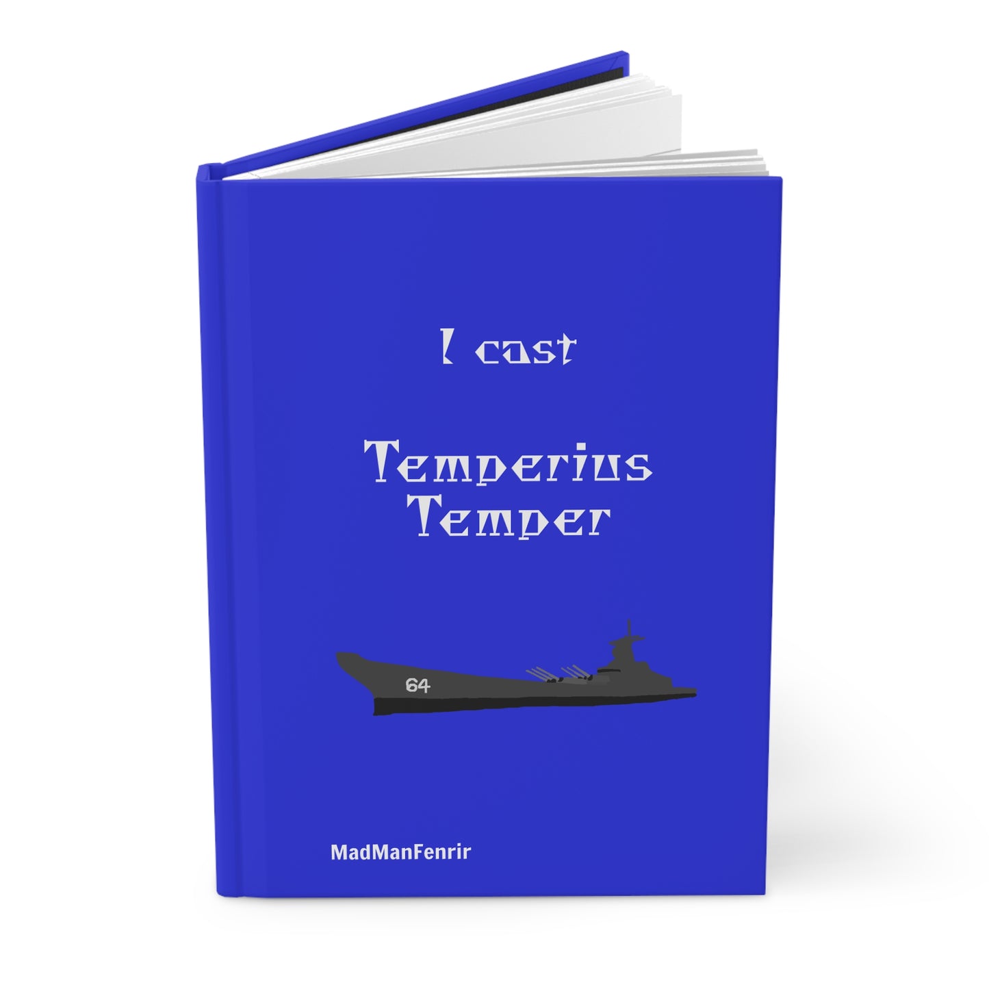 I CAST Temperius Temper Lined Noteboook