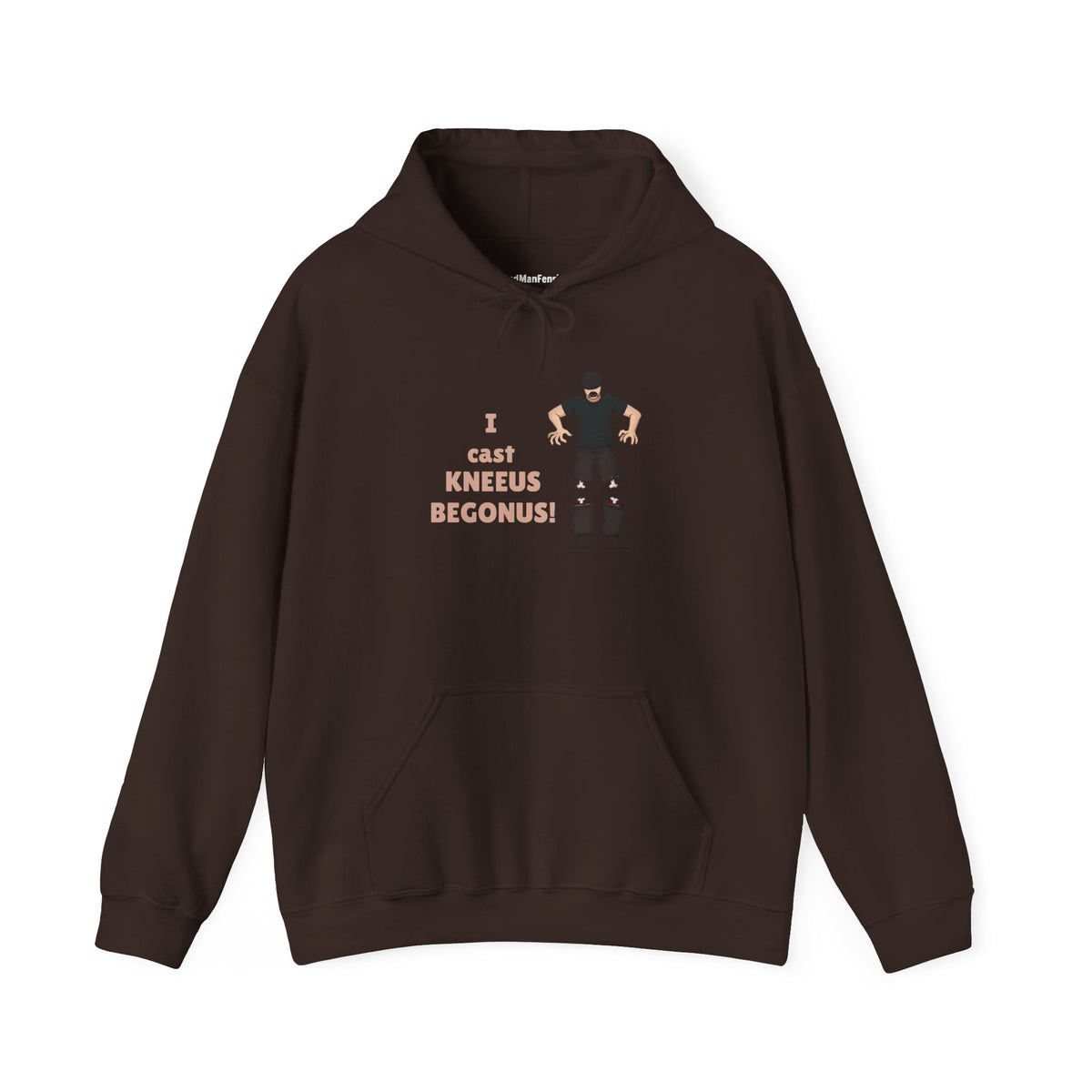 Kneeus Begonus Hooded Sweatshirt