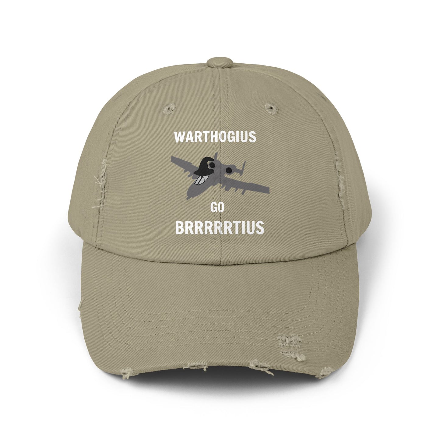WARTHOGIUS GO BRRRRRTIUS Vintage Cap Hat