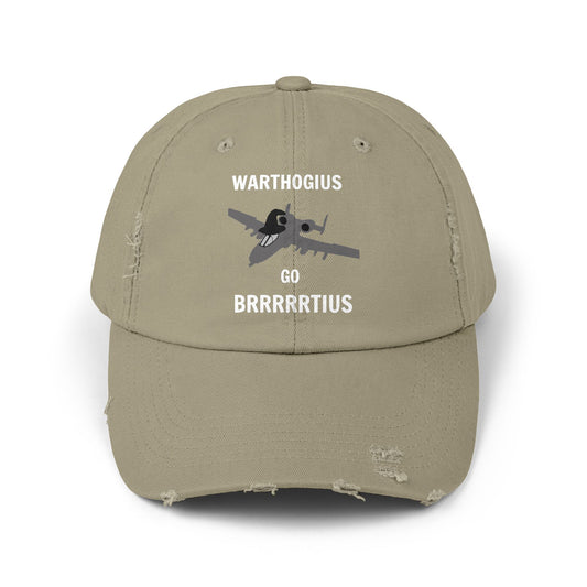 WARTHOGIUS GO BRRRRRTIUS Vintage Cap Hat
