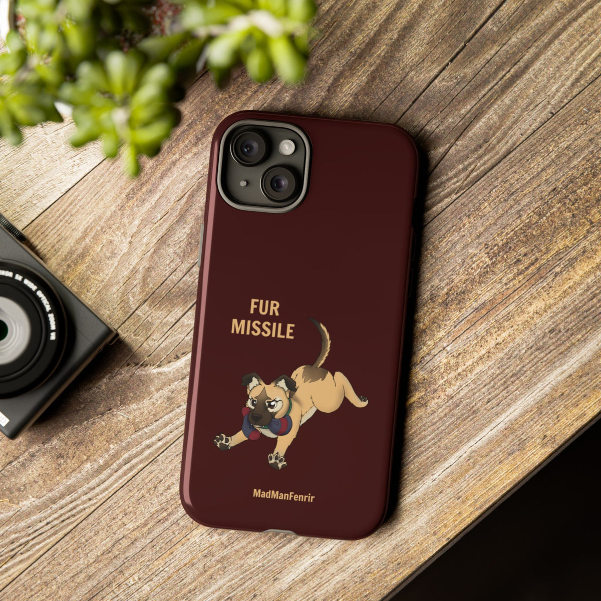 FUR MISSILE iPhone or Galaxy Tough Phone Case