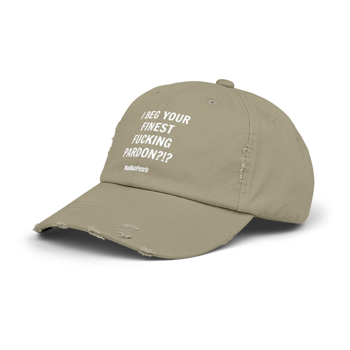 I BEG YOUR FINEST FUCKING PARDON?!? Vintage Cap Hat