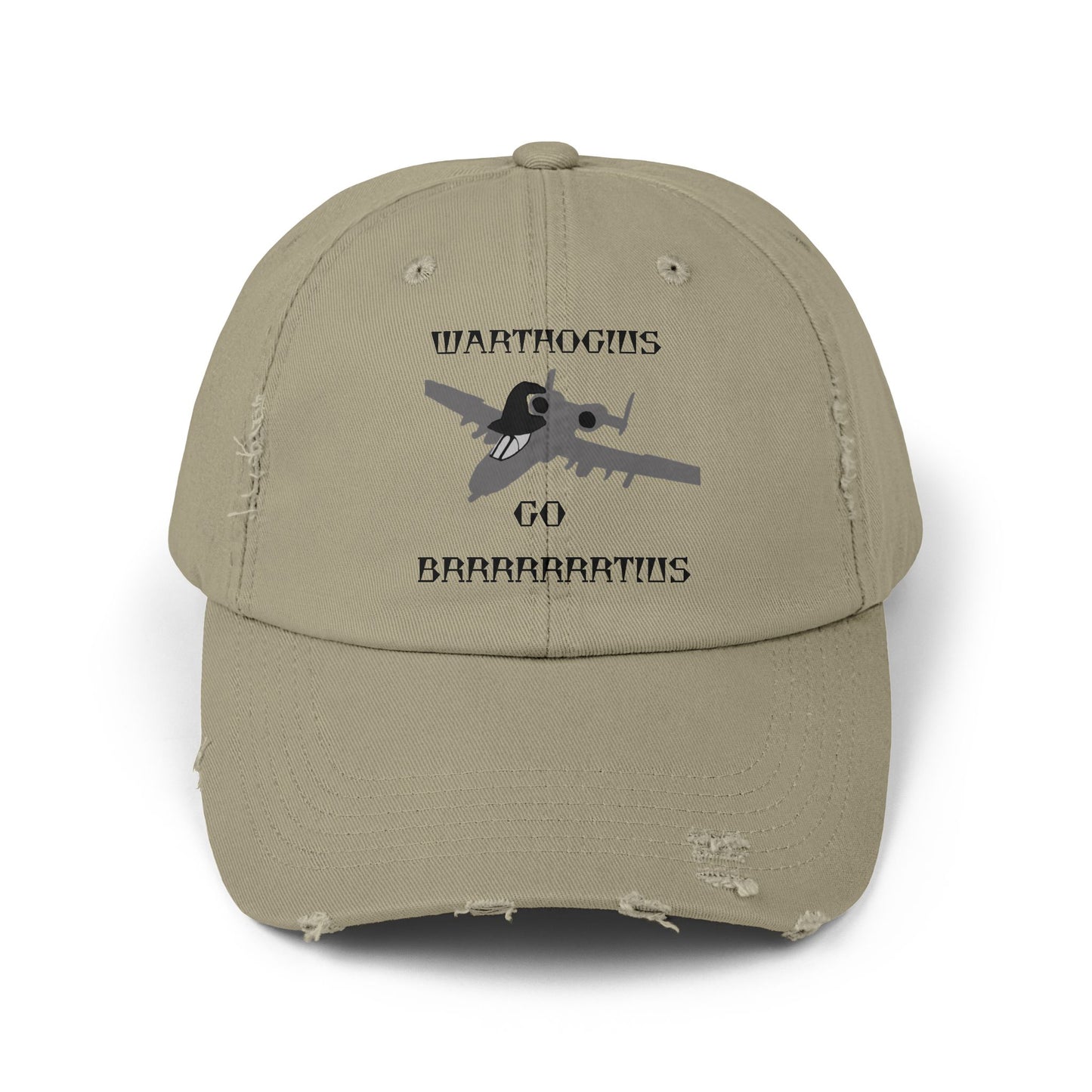 WARTHOGIUS GO BRRRRRTIUS Vintage Cap Hat