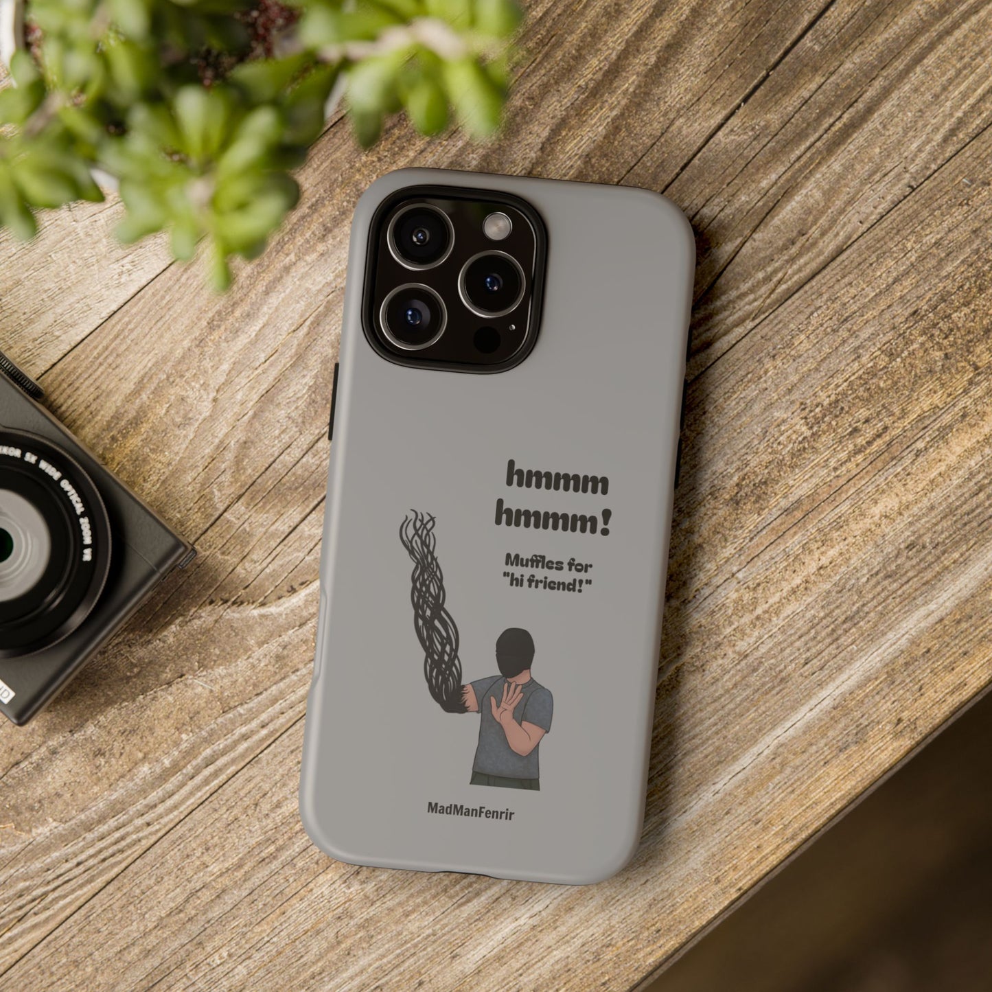 Muffles & The Mimic iPhone or Galaxy Tough Phone Case