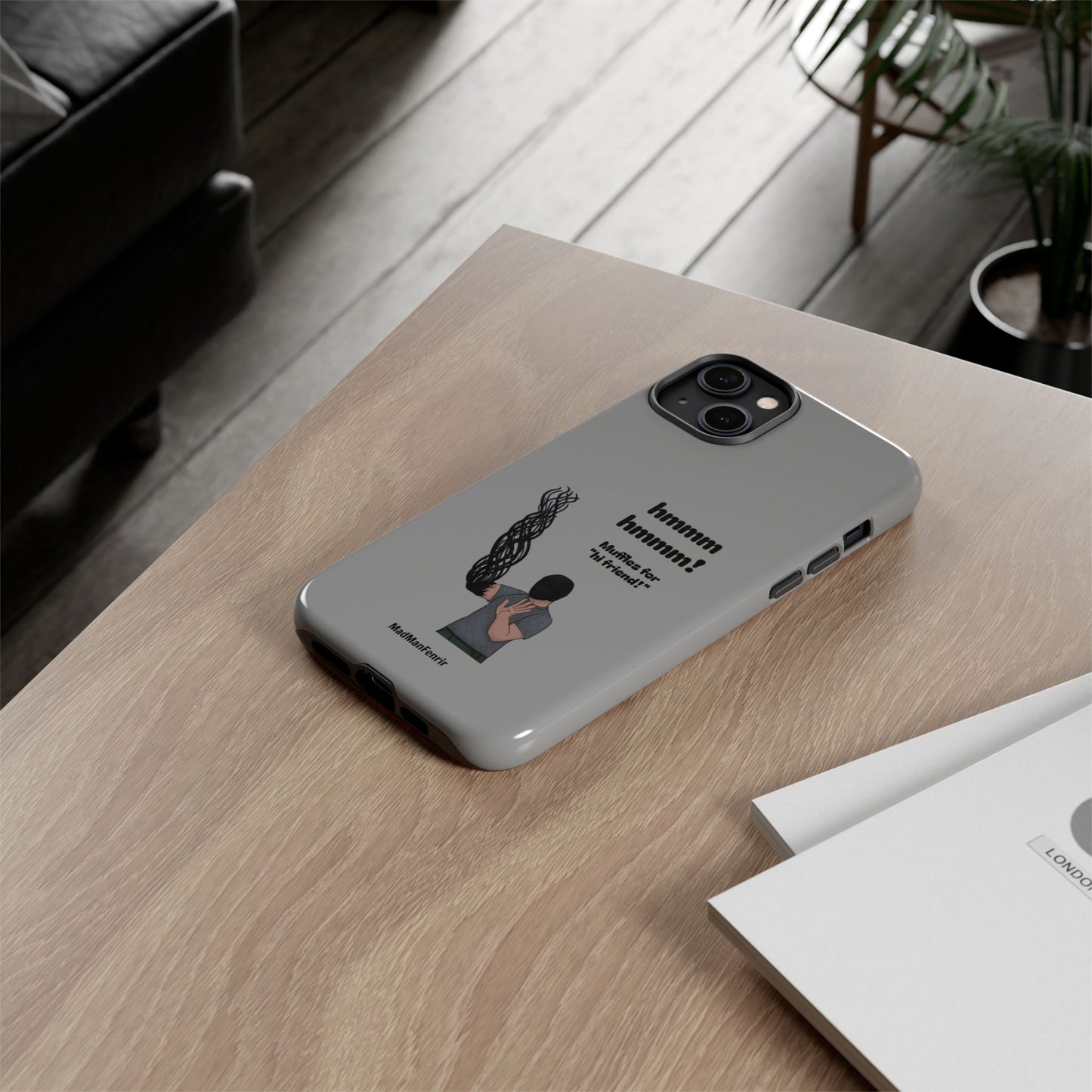 Muffles & The Mimic iPhone or Galaxy Tough Phone Case
