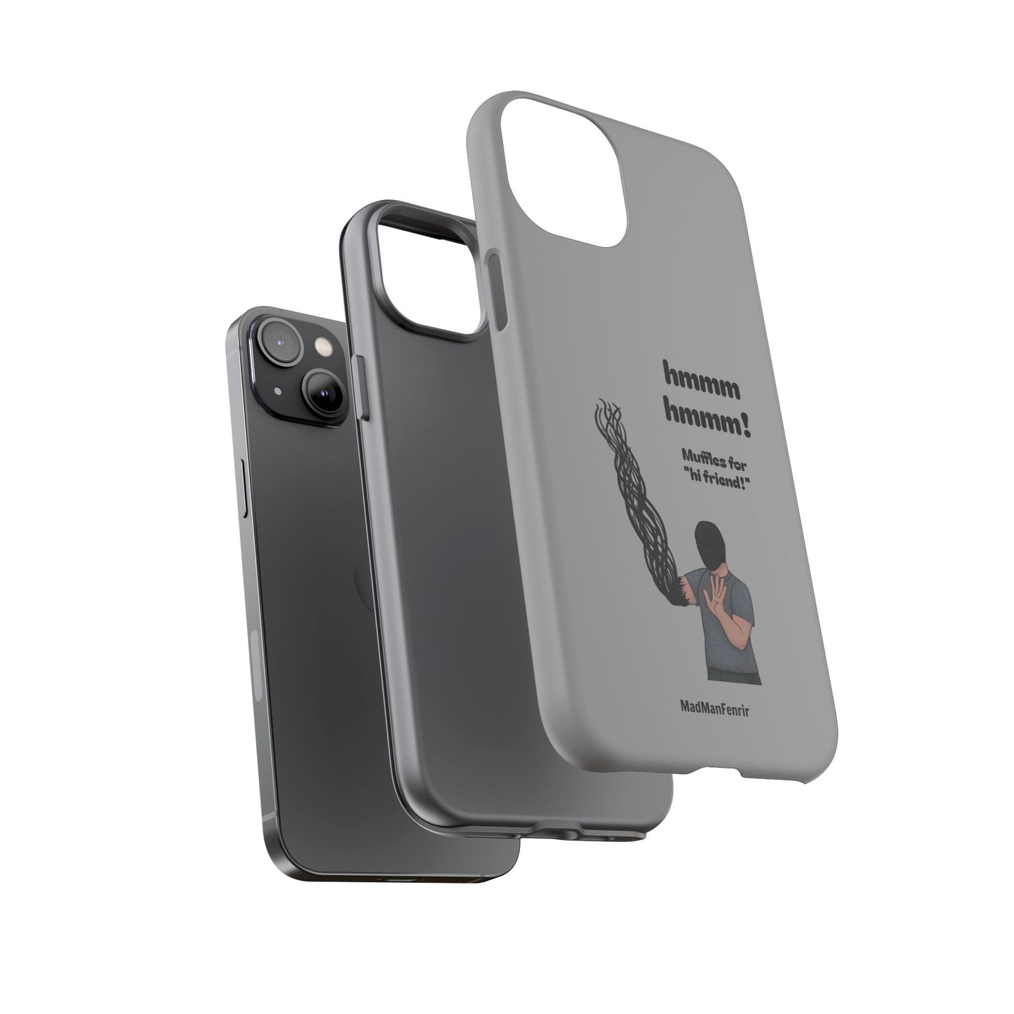 Muffles & The Mimic iPhone or Galaxy Tough Phone Case