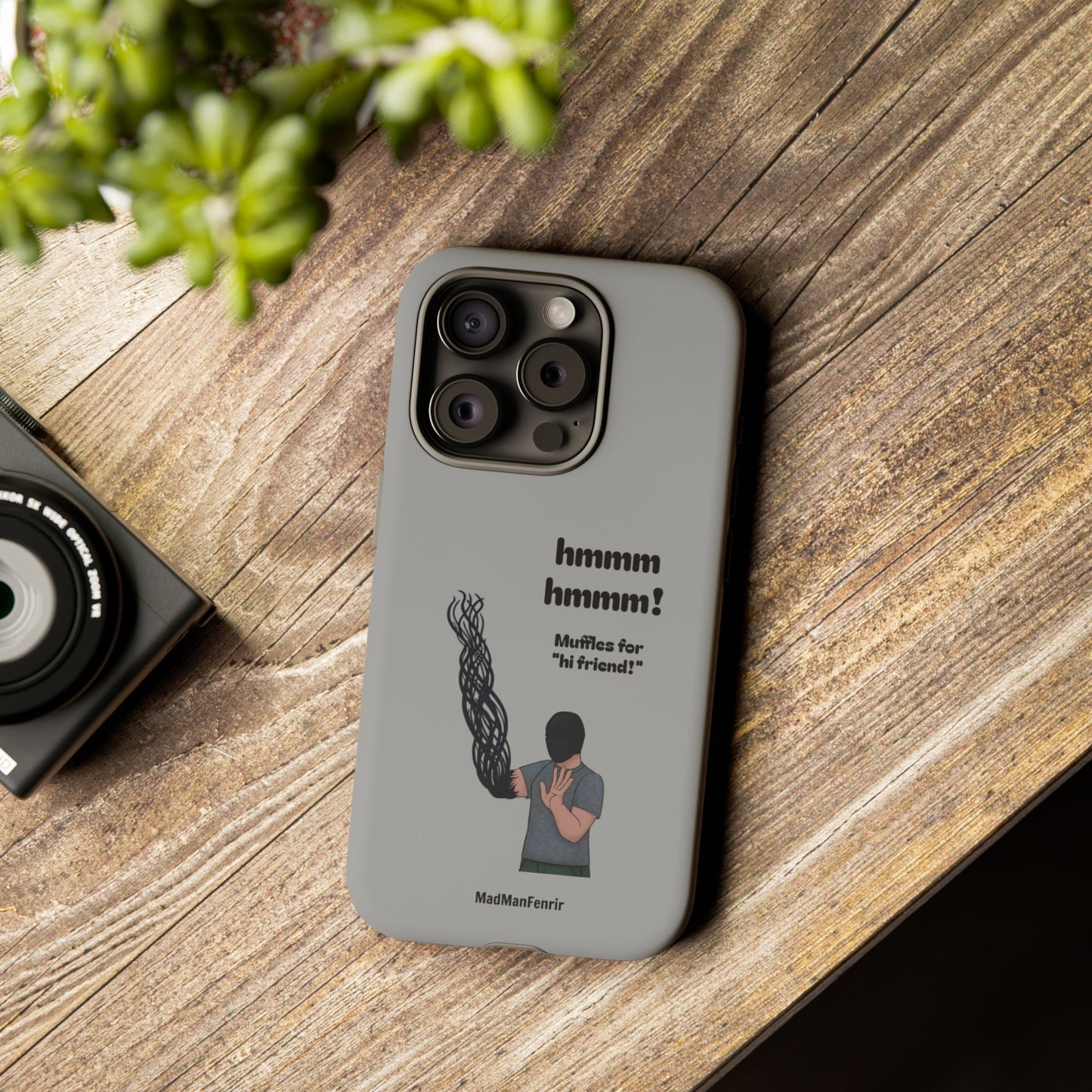 Muffles & The Mimic iPhone or Galaxy Tough Phone Case