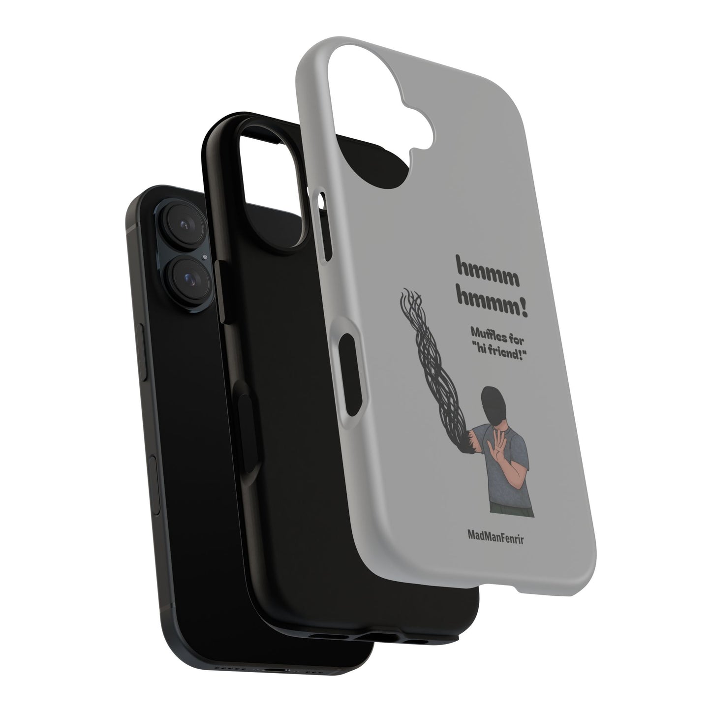 Muffles & The Mimic iPhone or Galaxy Tough Phone Case