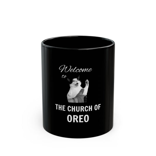Welcome to the Church of Oreo Mug